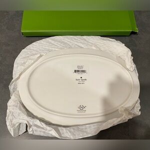 Kate Spade “Just Married” serving plate, never used 10.5-inch